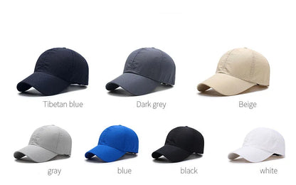 Hat Spring Summer Solid Color Mesh Cap Baseball Cap Autumn Korean Edition Sunscreen Hat Mesh Breathable Peaked Cap