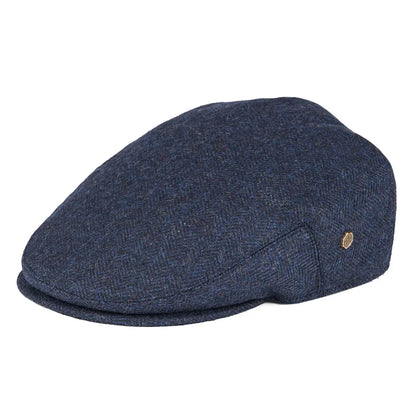 Wool Tweed Herringbone Irish Cap Men Women Beret