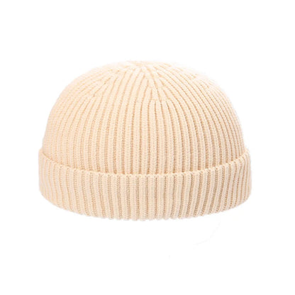 Autumn  Winter Short Warm Melon Hat Men