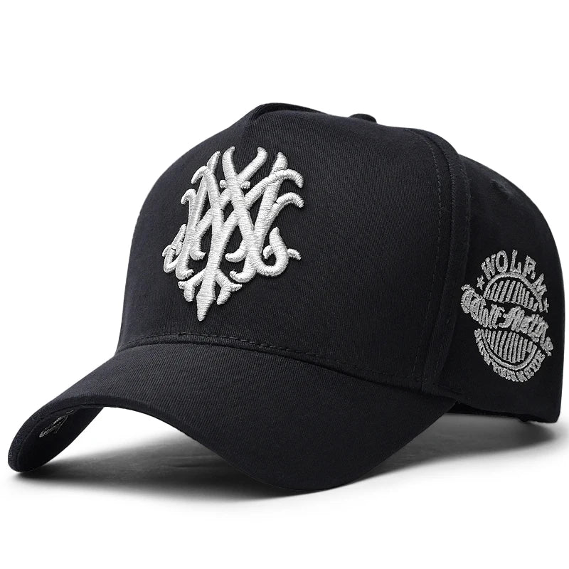 5 Panels Baseball Caps Big Head Men Oversize Large Snapback Hat Dad Fishing Sun Hats Women Cotton