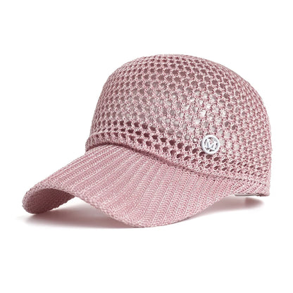 Unisex Hollow-Out Design Mesh Baseball Cap