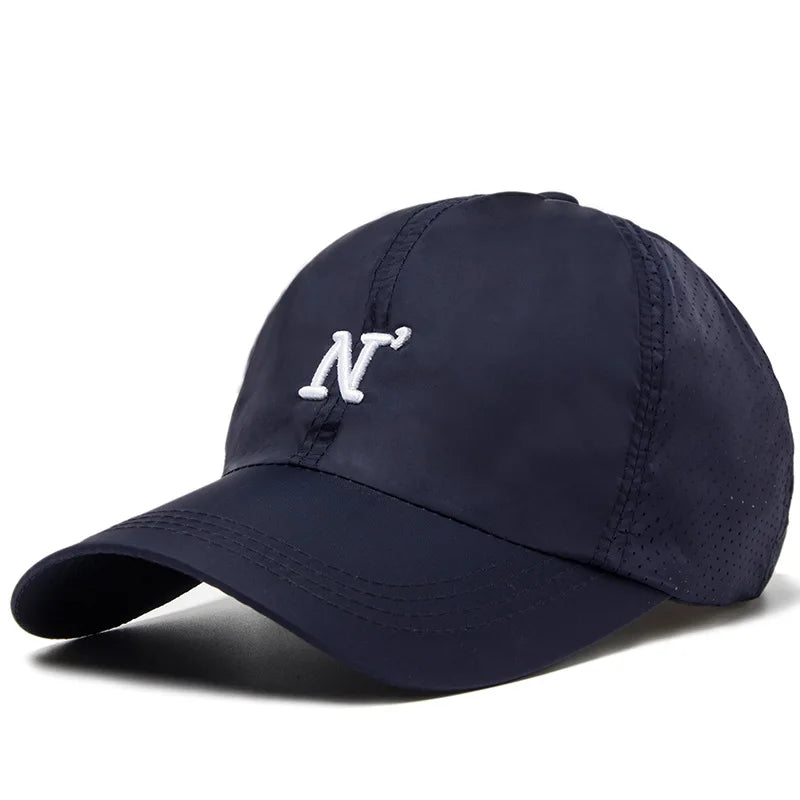 Unisex simple Letter Embroidery Baseball Cap Spring and Summer