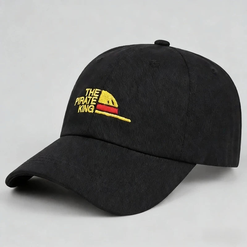 Pop One Piece Luffy Pirate King Dad Hat Embroidery Baseball Cap Snapback Unisex Outdoor Leisure Caps Gifts
