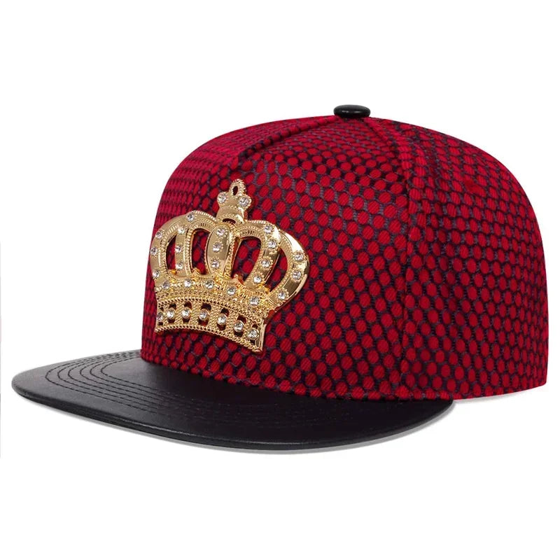 Unisex Crown Label Hip-Hop Hats Spring Autumn