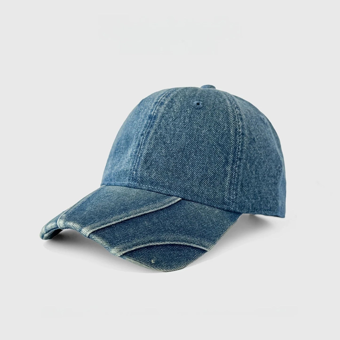 Retro Street Style Denim Baseball Cap