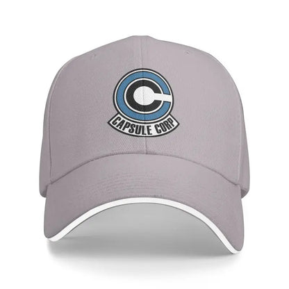 Capsule Corp Print Baseball Cap Daily Casual Sandwich Cap