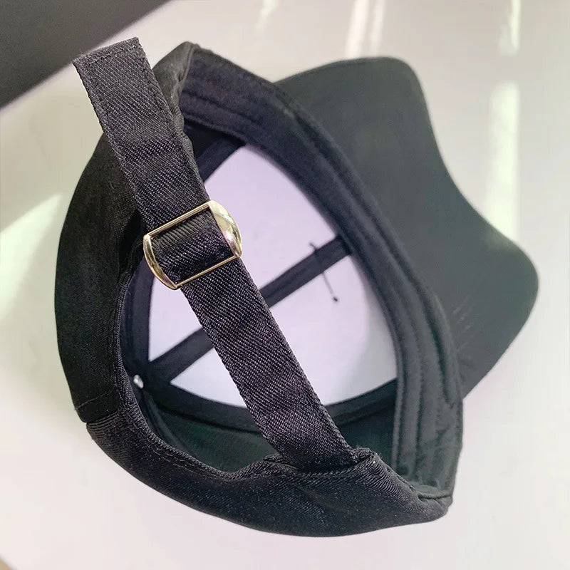 Fashion Diamond D Letter Baseball Cap For Women Summer