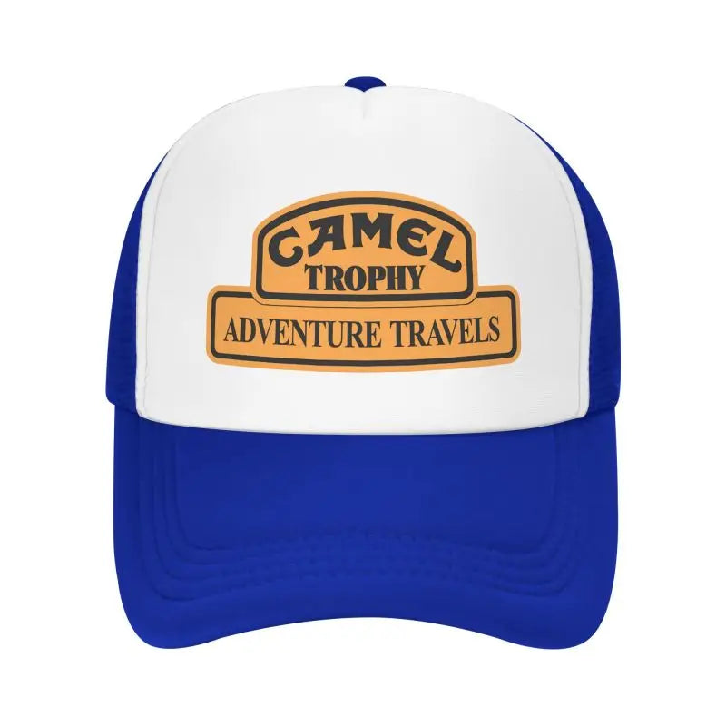 Camel Trophy Racing Print Mesh Baseball Cap Unisex Summer