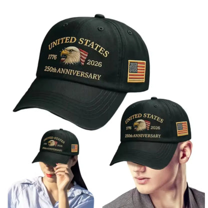 United States 250th Anniversary Hat Printed Baseball Cap