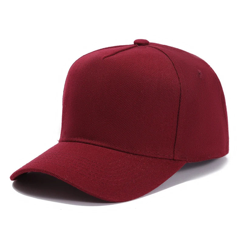 5 Panel Blank Baseball Caps For Men Women