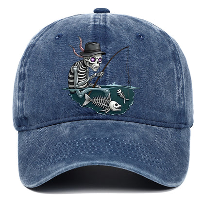 Personalized Skull Print Baseball Cap For Men And Women