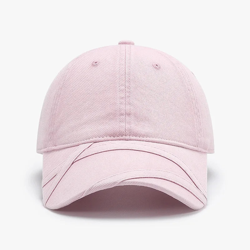 Japanese Retro Washed Distressed Denim Baseball Cap