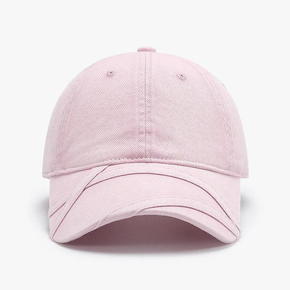 Japanese Retro Washed Distressed Denim Baseball Cap