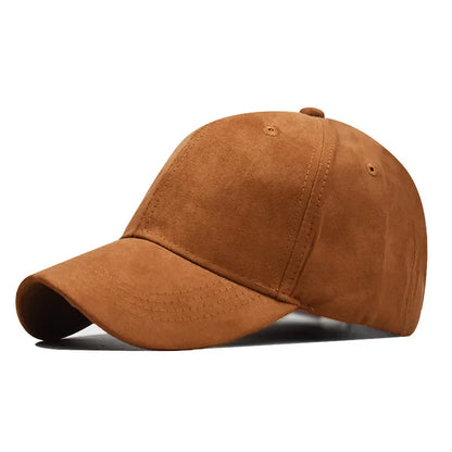 Wholesale Suede Baseball Cap Autumn Winter for Men Women