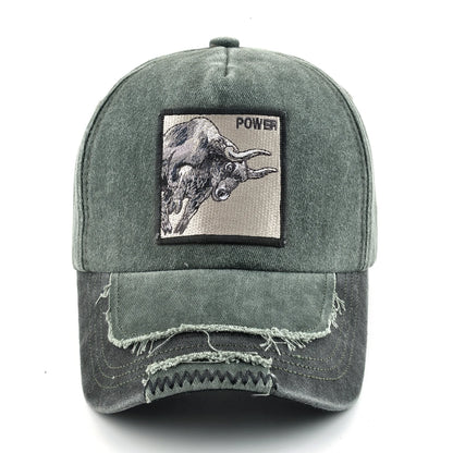 Vintage Denim Baseball Cap