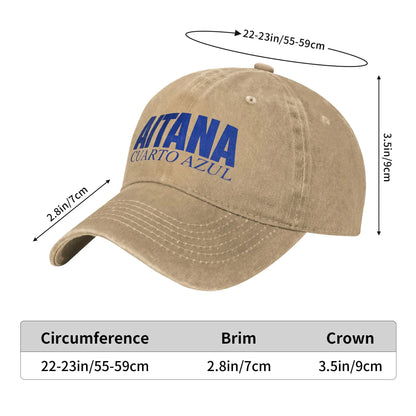 Aitana Cuatro Azul Tour 2025  Casual Baseball Cap  Outdoor Sports