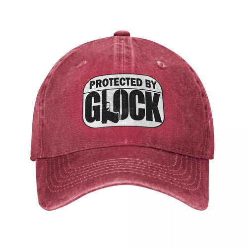 Gun Unisex Baseball Caps Tactical Shooting Distressed Washed Hats