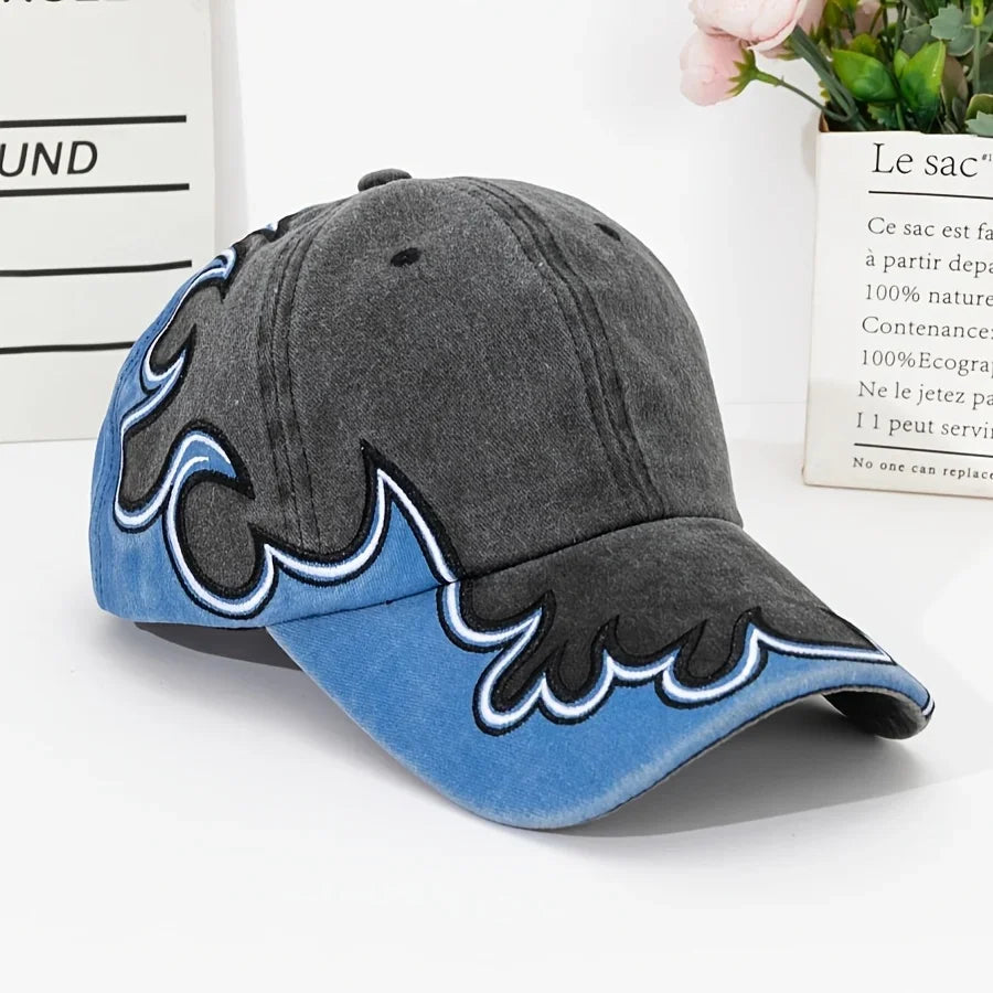 Retro Distressed Baseball Cap