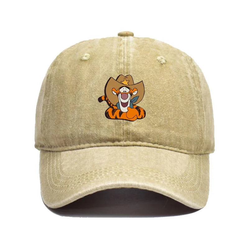 Fashion Cartoon Print Baseball Cap for Men Women
