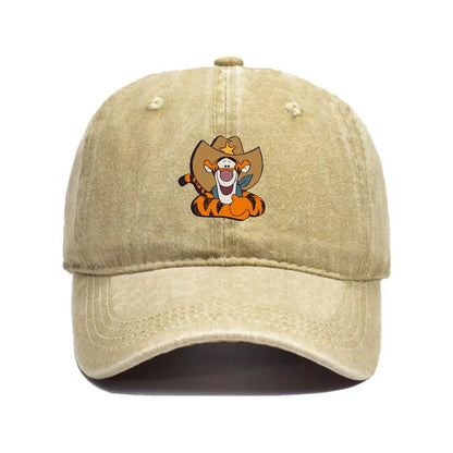 Fashion Cartoon Print Baseball Cap for Men Women