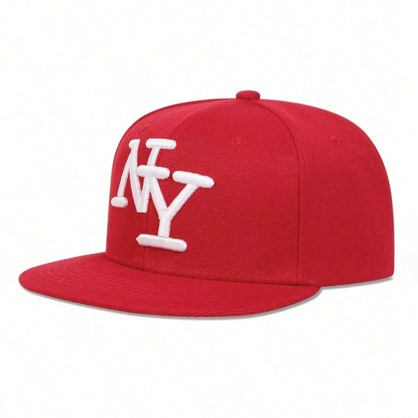 3D Letter Embroidery Snapback Cap