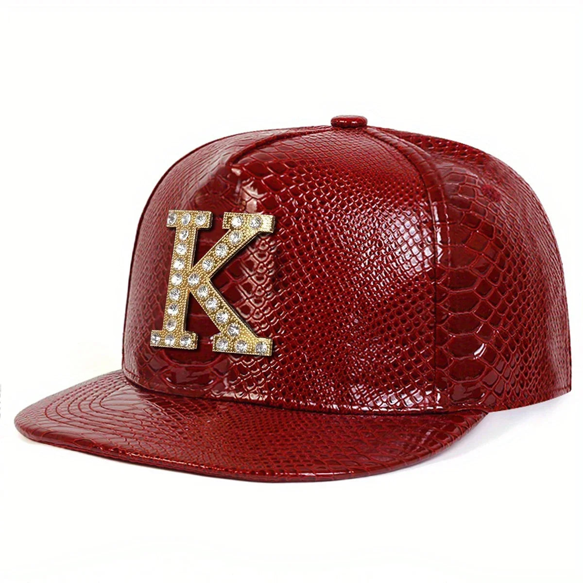 Unisex Diamond K Letter Label Hip-Hop Hats Spring Autumn