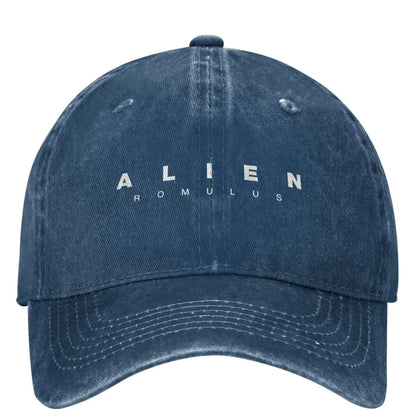 Men Women Alien Romulus Baseball Caps Vintage Distressed Cotton Dad Hat