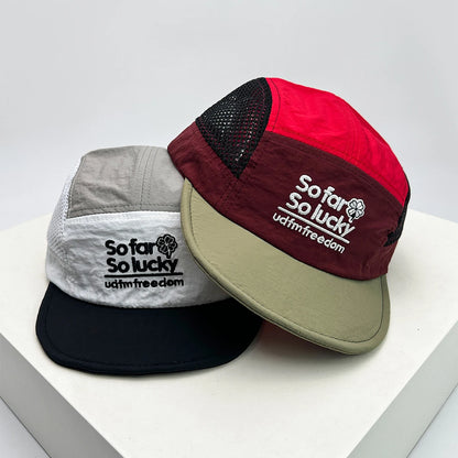 New Unisex Flat Eave Embroidered Letters Baseball Hats Outdoor