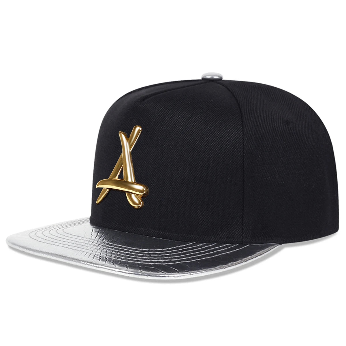 Unisex Personality A Letter Label Hip Hop Hats Spring Autumn Outdoor Adjustable Casual Baseball Caps