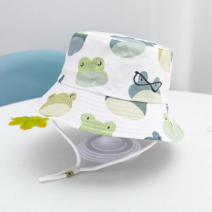 Children Panama Hat Spring Summer Baby Fisherman Hat For Boys Girls Bucket Hats