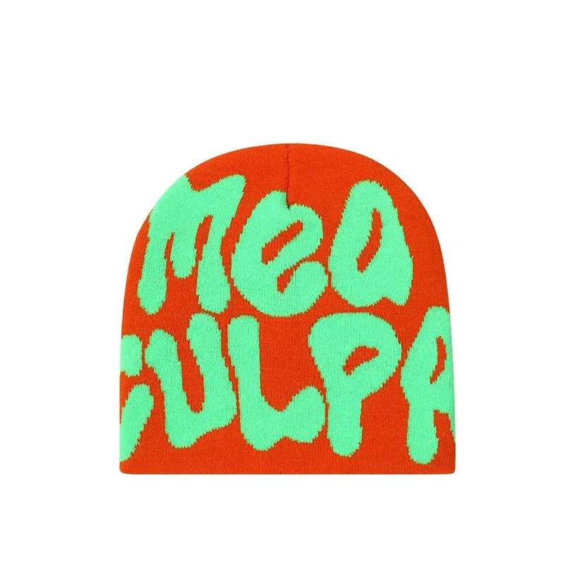 2023 New Knitting Beanies Hat Men Women Paragraph Quality Cap