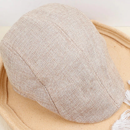Fashion Spring And Autumn Retro British Style Cap
