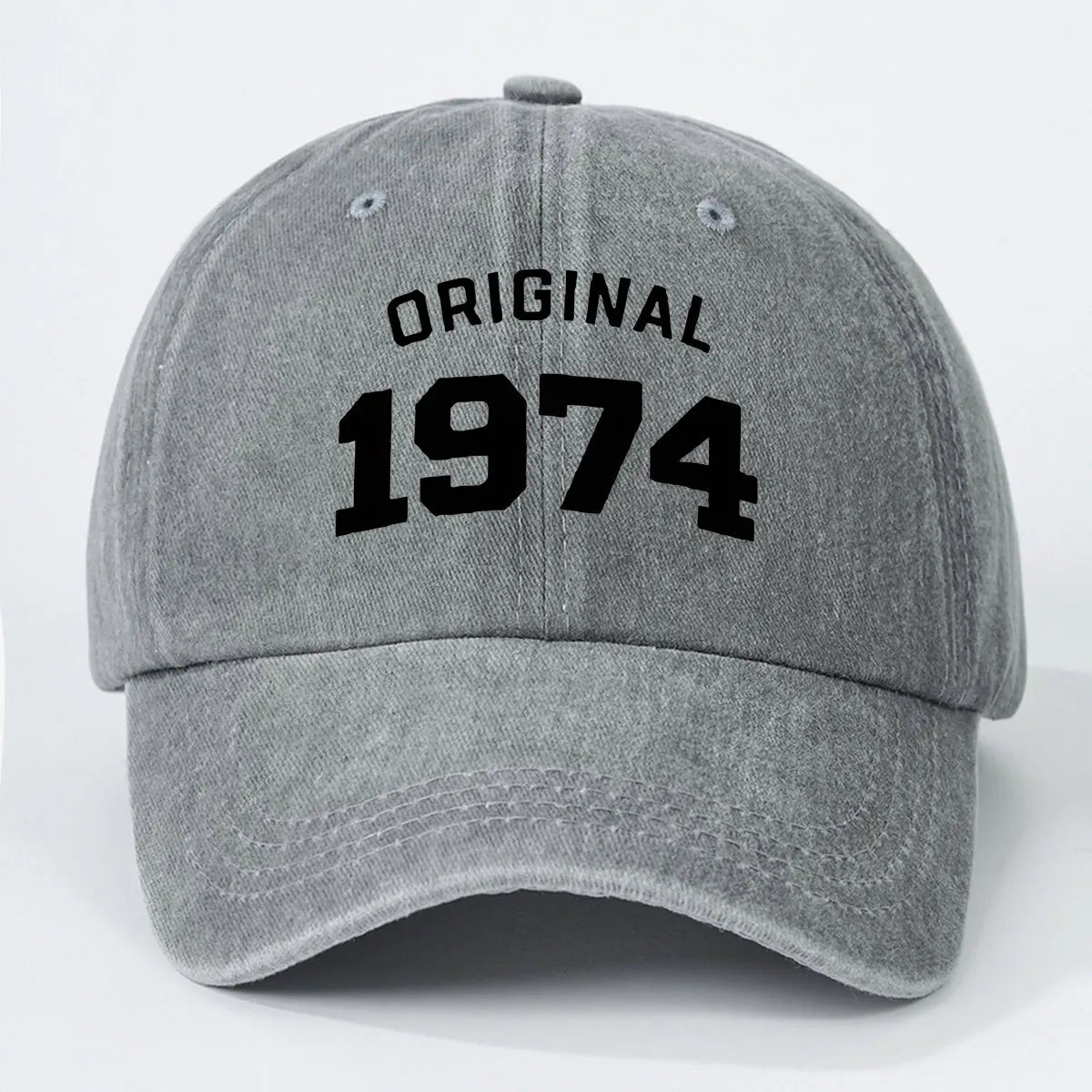 Personalized Cotton Original Born In 1974 Funny Birthday Gift Baseball Cap