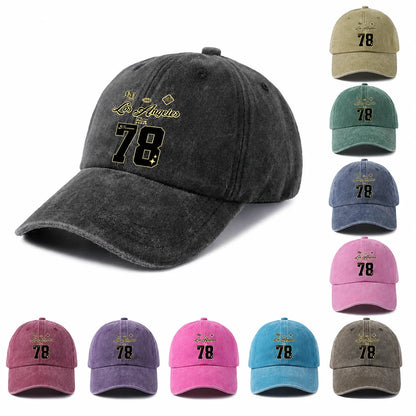 Los Angeles Number 78 Graphic Baseball Cap