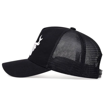 Unisex Antler Embroidered Baseball Cap Men Women Summer