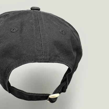 Niche Korean Floral Letter Embroidery Baseball Hats Men Women