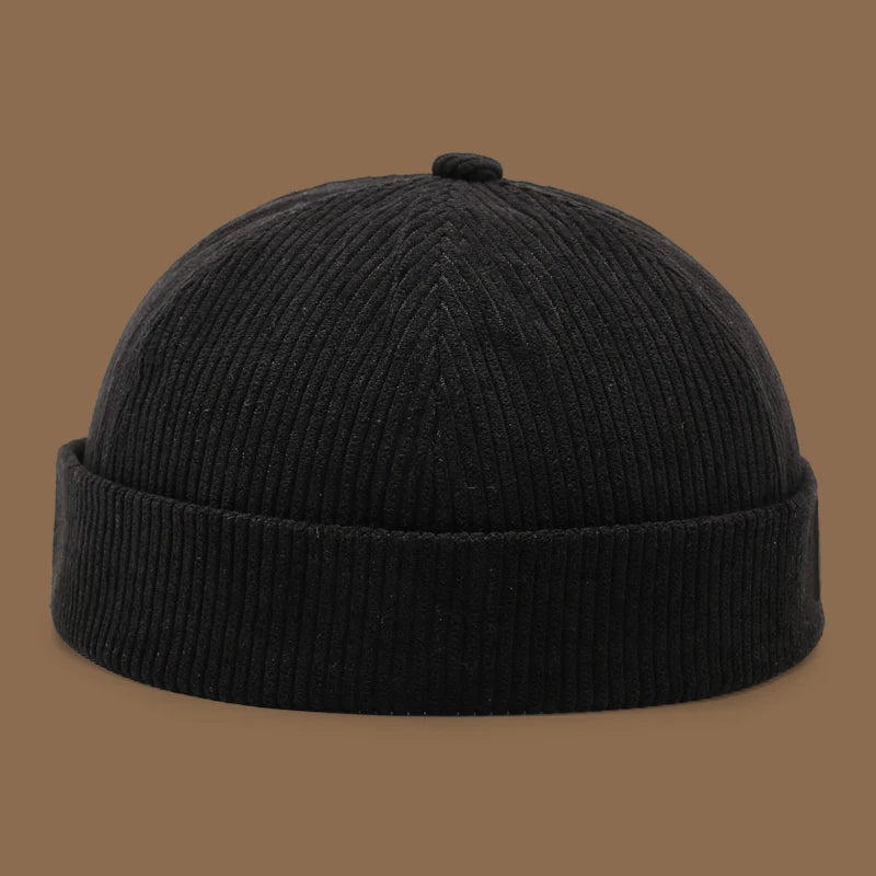Autumn And Winter Corduroy Brimless Casual Hat