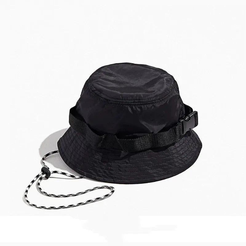 Multifunction Tactical Hip Hop Techwear Bucket Hat Men Women Outdoor