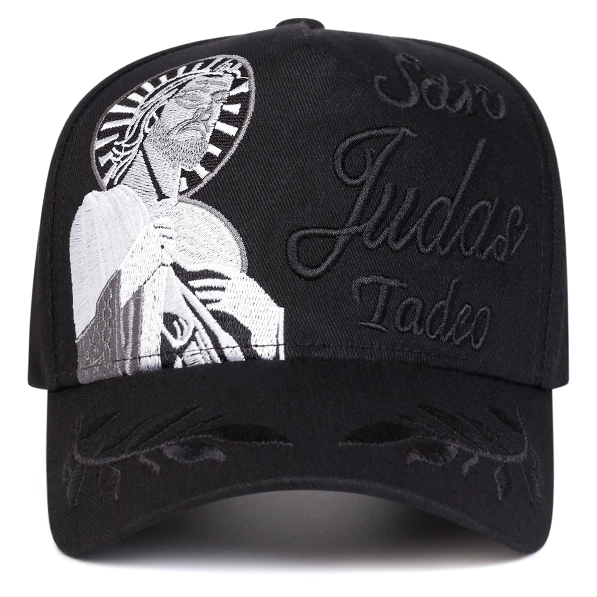 Unisex San Judas Tadeo Letter Embroidery Baseball Caps Spring Autumn