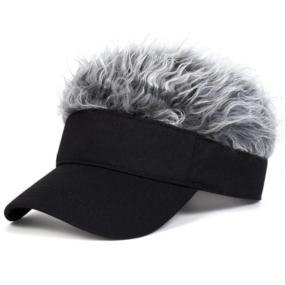 Unisex Personalized Wig Baseball Caps Spring Autumn