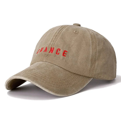 Unisex Washed Cotton Embroidery Baseball Cap