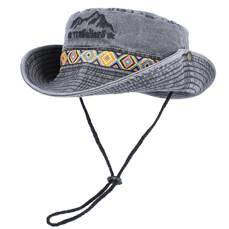 Outdoor Sun Hat Woman Bucket Hat