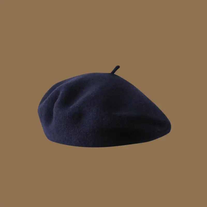 Wool Beret Hat Women French Beret Vintage Painter Cap