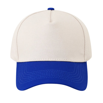 Retro Color Blocked Baseball Cap Outdoor Leisure Sports