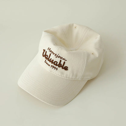 Men Women Cotton Solid Color Sunshade Duck Tongue Cap Unisex Casual Outdoor Peaked Hat