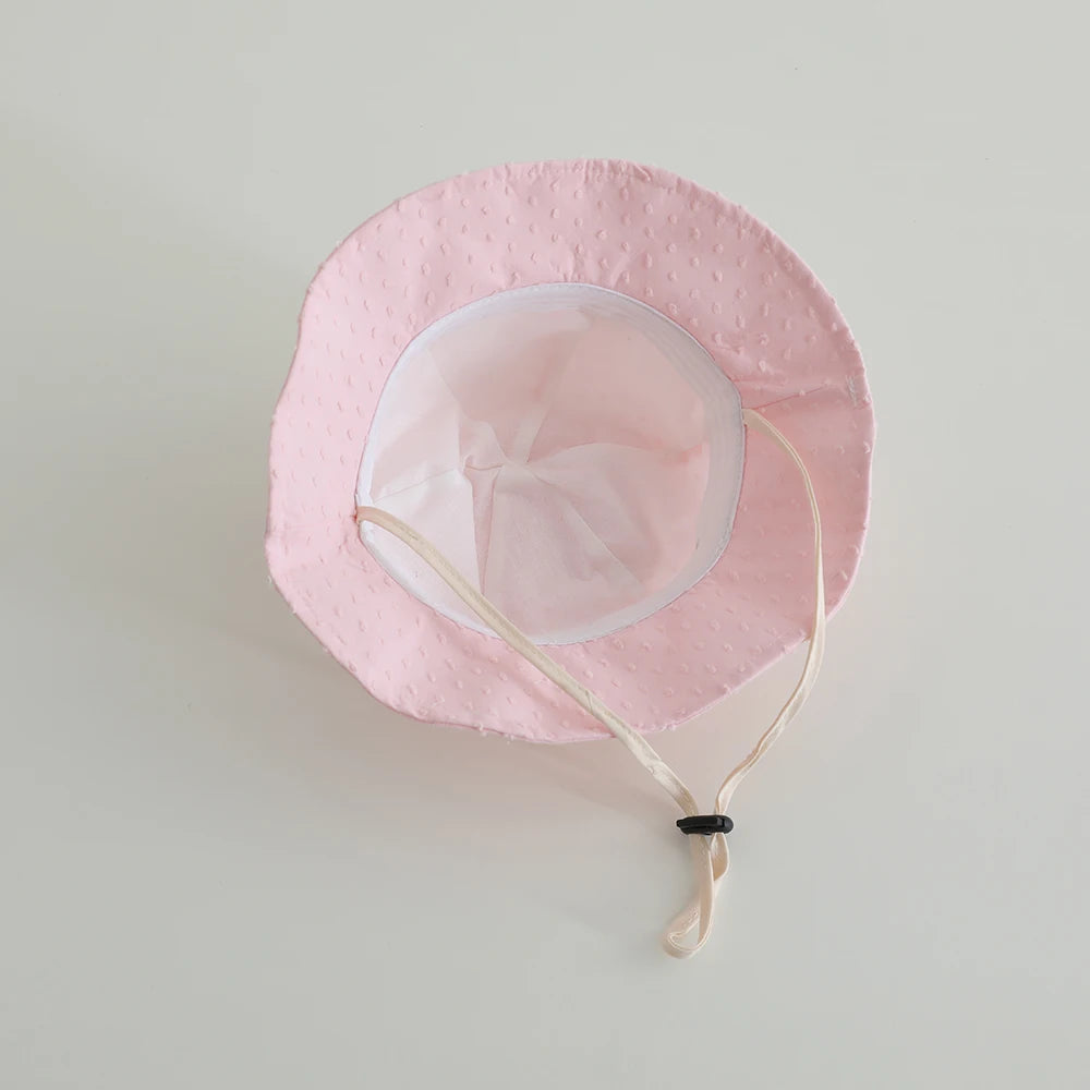 New Panama Summer Children Bucket Hat For Boys Girls