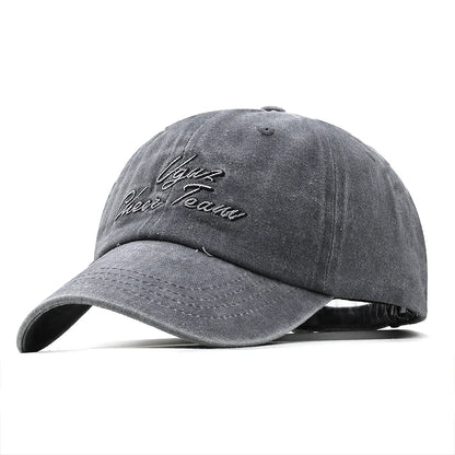 Girl Washed Baseball Cap Hip Hop Vintage Hat