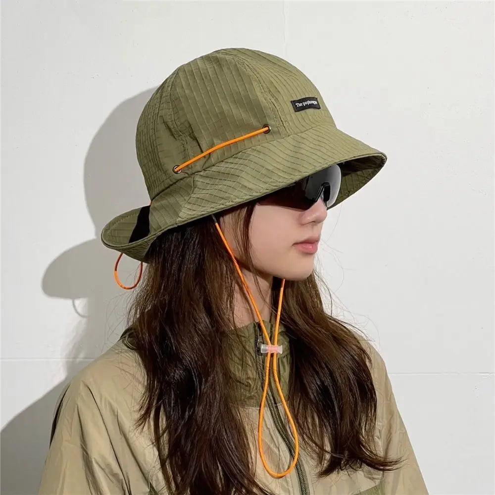 New Neck-Protecting Bucket Hat Adjustable