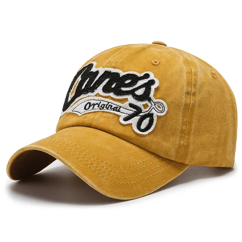Men's And Women's Spring And Summer Vintage Washed Baseball Caps