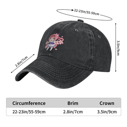 Haru Urara Chibi Anime Casual Baseball Cap